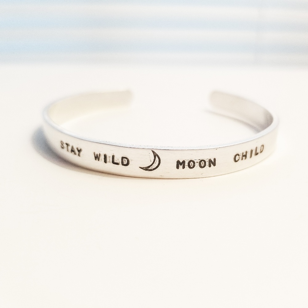 Stay Wild Moon Child cuff